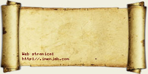 Alen Stojmenović vizit kartica